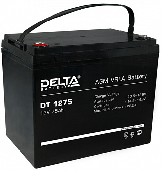 Delta DT 1275 Аккумулятор