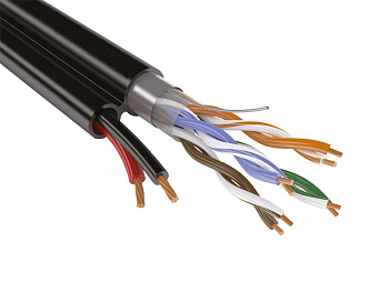 Кабель комб. FTP 5E 4x2x0.5 + 2x0.75 outdoor, 200 м 05-070