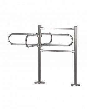 Ростов-Дон Р31М лв ХРОМ Полуростовой роторный турникет