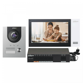 Dahua DHI-KTP01(S) Комплект видеодомофона