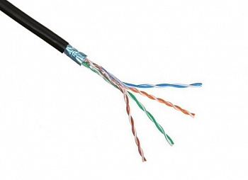 Eletec UTP 5E 4x2xAWG24, наружный, двойная оболочка, медь, 305 м Кабель