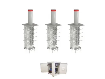 CAME RBD 275H900 Боллард гидравлический выдвижной RBD-275H90-3 (комплект на 3 болларда)