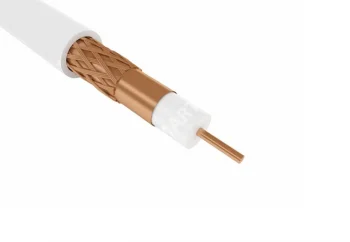 Eletec RG-59 B/U OUTDOOR ХЛ, холодостойкое исполнение, черный, с тросом, 500 м Кабель коаксиальный