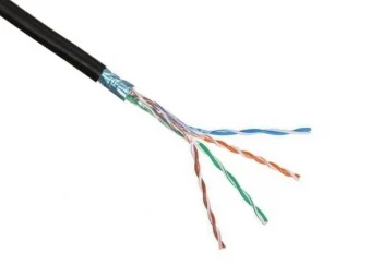 Eletec UTP 5E 4x2xAWG24, наружный, эконом, двойная оболочка, CCA, 305 м Кабель