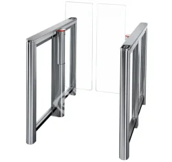 PERCo-ST-11 (STC-11S) (ATG-300) Турникет распашной с крышкой из стали и резины со створками 300 мм