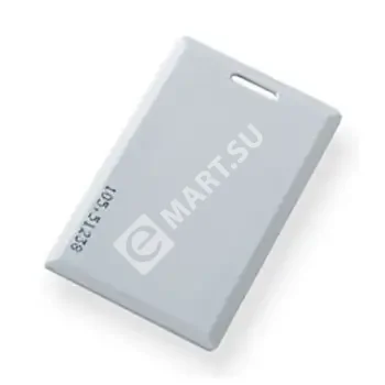 Hunter Mifare 1K Clamshell карта с прорезью