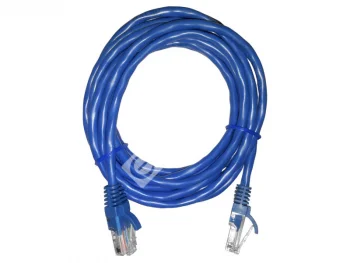 Netko Патч-корд UTP4 cat 5e, 3,0м, ВС, LSZH, синий, литой коннектор Optima