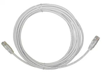 Netko Патч-корд UTP4 cat.5e, 5.0м, литой коннектор, серый, LSZH, Expert CKC