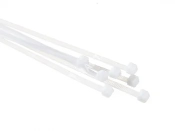 Netko Стяжка нейлоновая 300*4.8 /100 шт (белая)