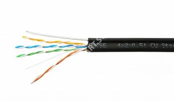 Skynet Кабель UTP4 cat.5е, одножильный, 305м, Cu, черный