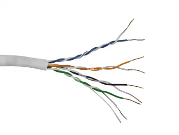 Netko Кабель UTP4 cat.5е, одножильный, 305м, Cu, нг(А)-LSLTx, Проходит Fluke тест, светло-серый Gold