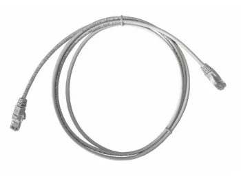 Netko Патч-корд UTP4 cat.5e, 2.0м, литой коннектор, серый, LSZH, Expert CKC