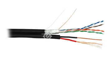 NETLAN EC-UF004-5E-PC075-PE-BK Кабель F/UTP 4 пары